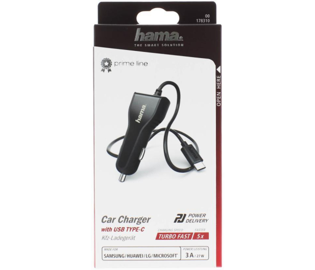 HAMA USB-C czarna - 1382145 - zdjęcie 4